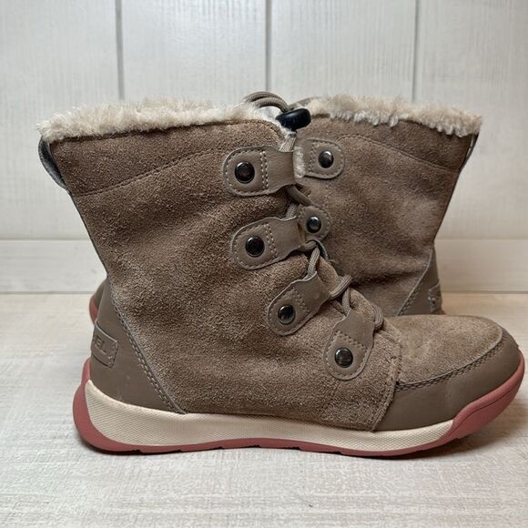Sorel Unisex Kids Whitney II Suede Boots Size 4 - Picture 8 of 16